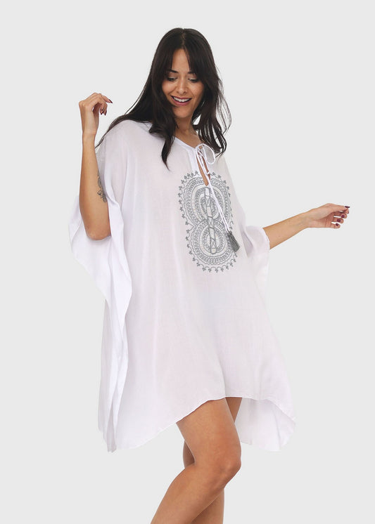 KAFTAN TANA BLANCO TU