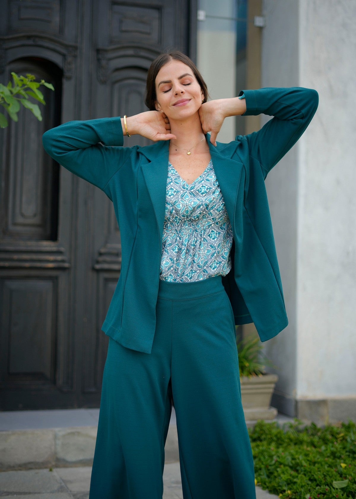 PANTALON LIBORNO VERDE